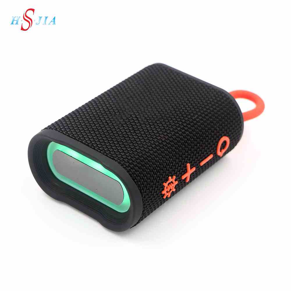 HS-3402 New Style fabric handheld wireless speaker 5W RGB outdoor stereo speaker