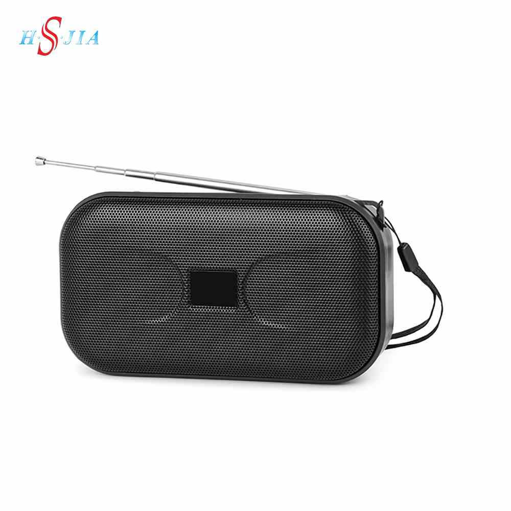 HS-3405 New Model Outdoor speaker Portable fm radio Solar Panel Speaker with USB