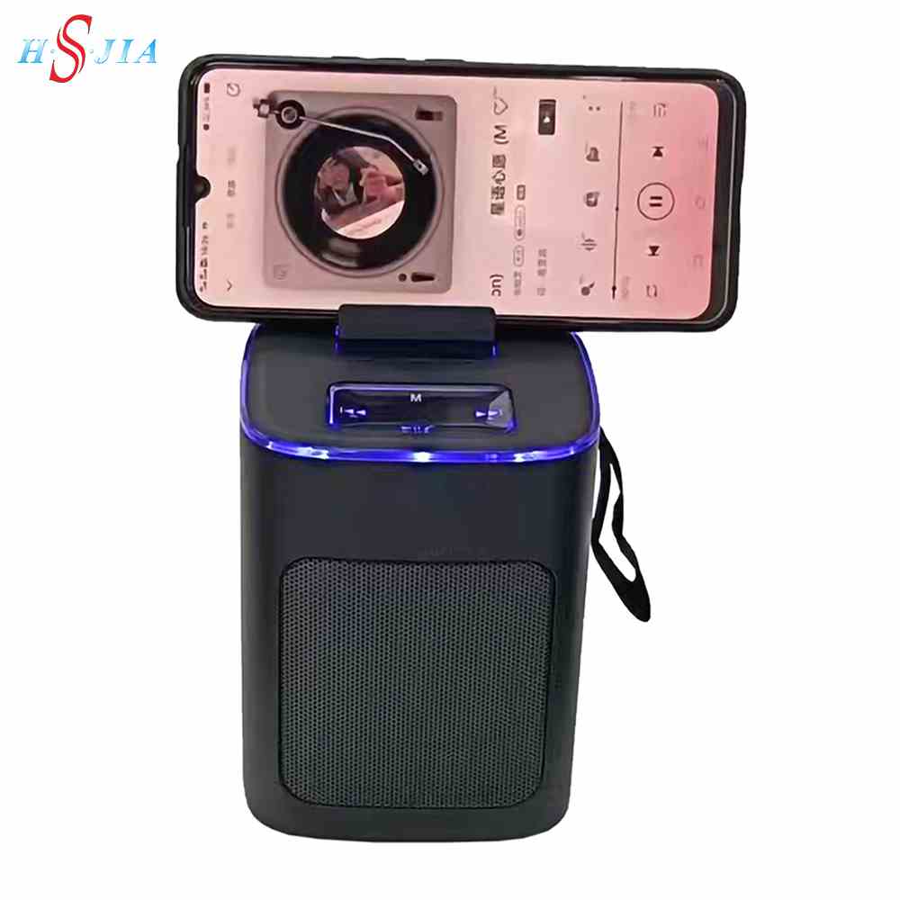 HS-3417 High Quality FM radio portable stereo tws speaker rechargeable speaker