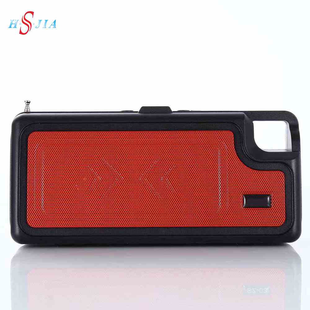  HS-3418 Cheap Price Solar powered speakers Fm Radio usb wireless TF Card