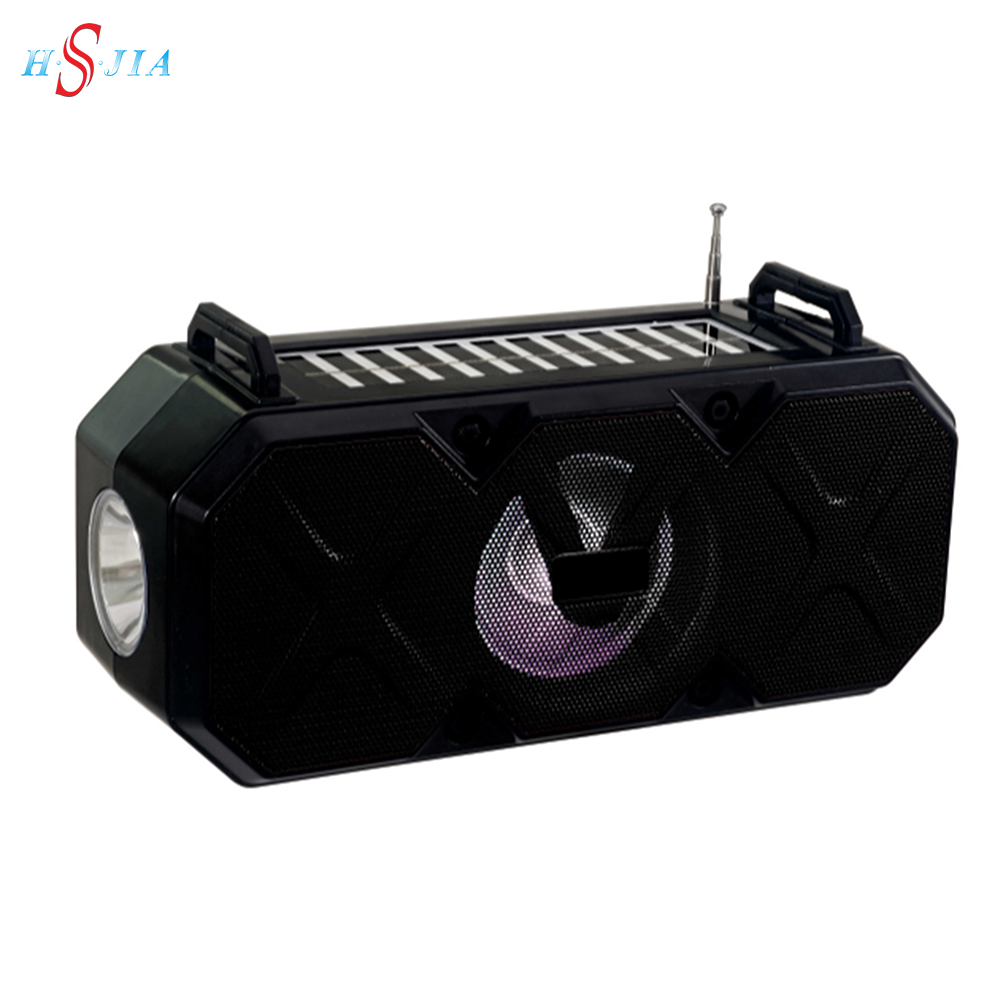 HS-3498 Wireless Portable supper Bass subwoofer BT speaker Shoulder Strap Active