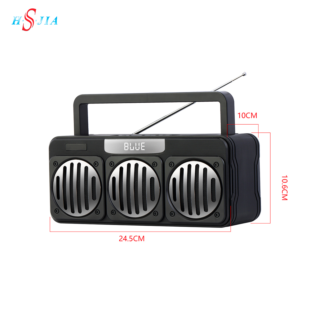 HS-3540 Super Bass Outdoor Blue Tooth Speaker Portable Subwoofer Mini Music Wire