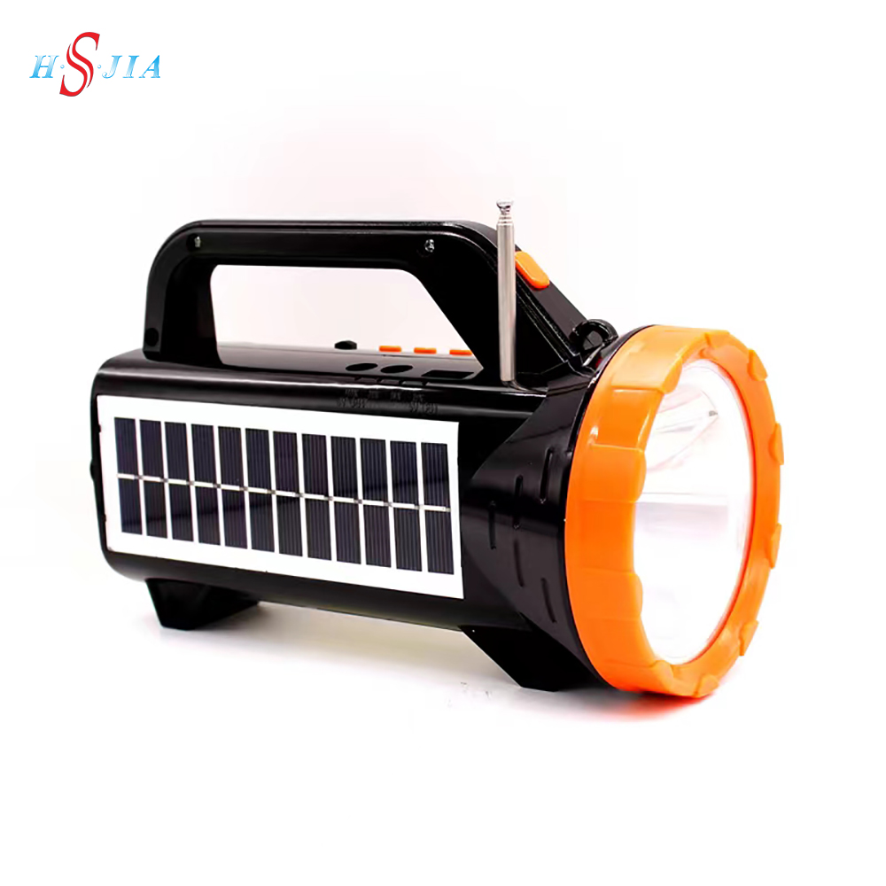 HS-3589 New Arrival Outdoor Flashlight Wireless Portable Subwoofer Audio Speaker