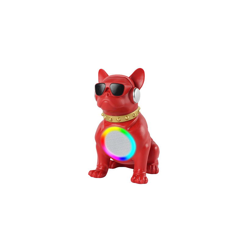 HS-A165 Portable Christmas Gift Animal Bull Dog Portable Muse Mini BT speaker