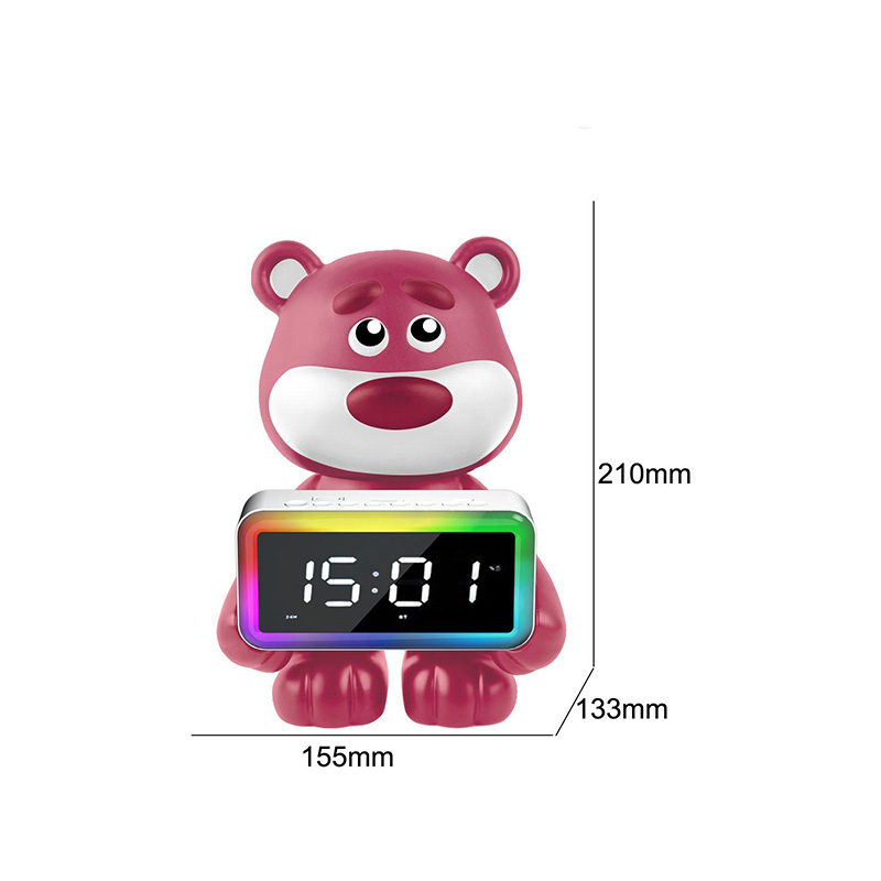 HS-171 Portable clock wireless stereo BT music paradise audio digital speaker