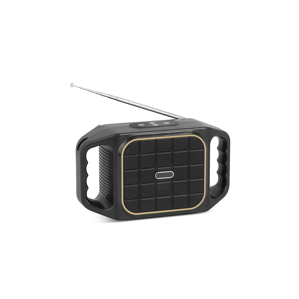 HS-3811 Brief Design Solar Bluetooth compatible Music Speaker for Home Outdoor