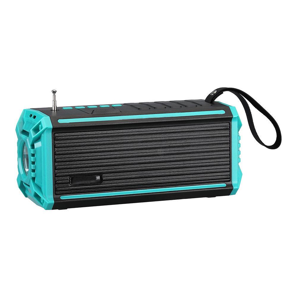 Hot Sale Solar powered portable Radio Speaker torch light portable music Speaker