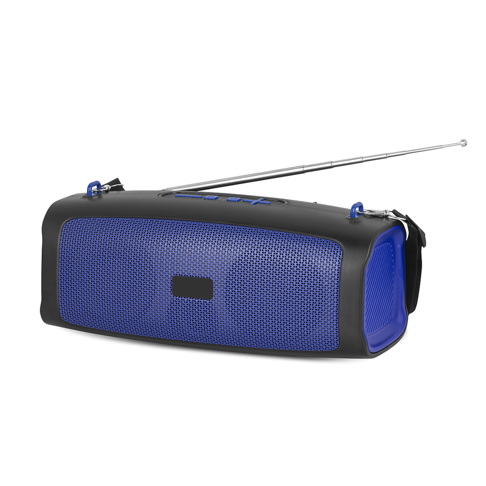 Solar charging wireless active Speaker shoulder strap usb woofer speaker