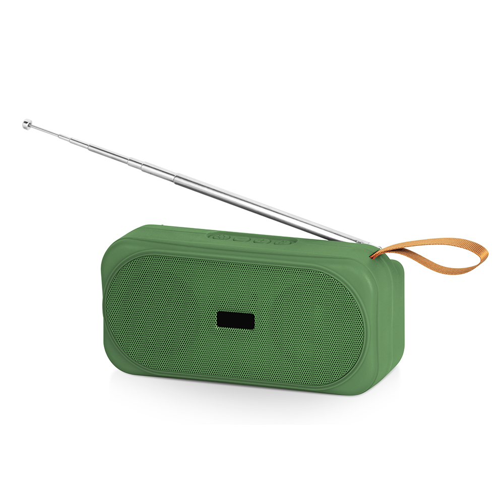 HS-3839 New Fashion wireless bt Speaker support fm radio solar powered speaker