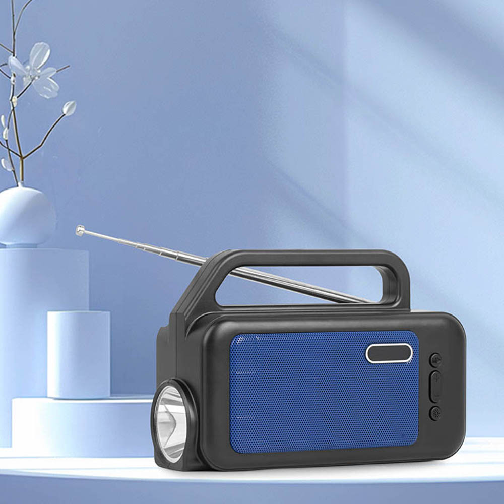 Torch light Bluetooth speaker Rechargeable battery powered outdoor sound speaker