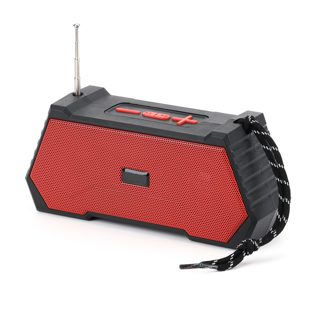 Wholesale solar powered Fm radio Speaker 8 hours playing time outdoor Speaker