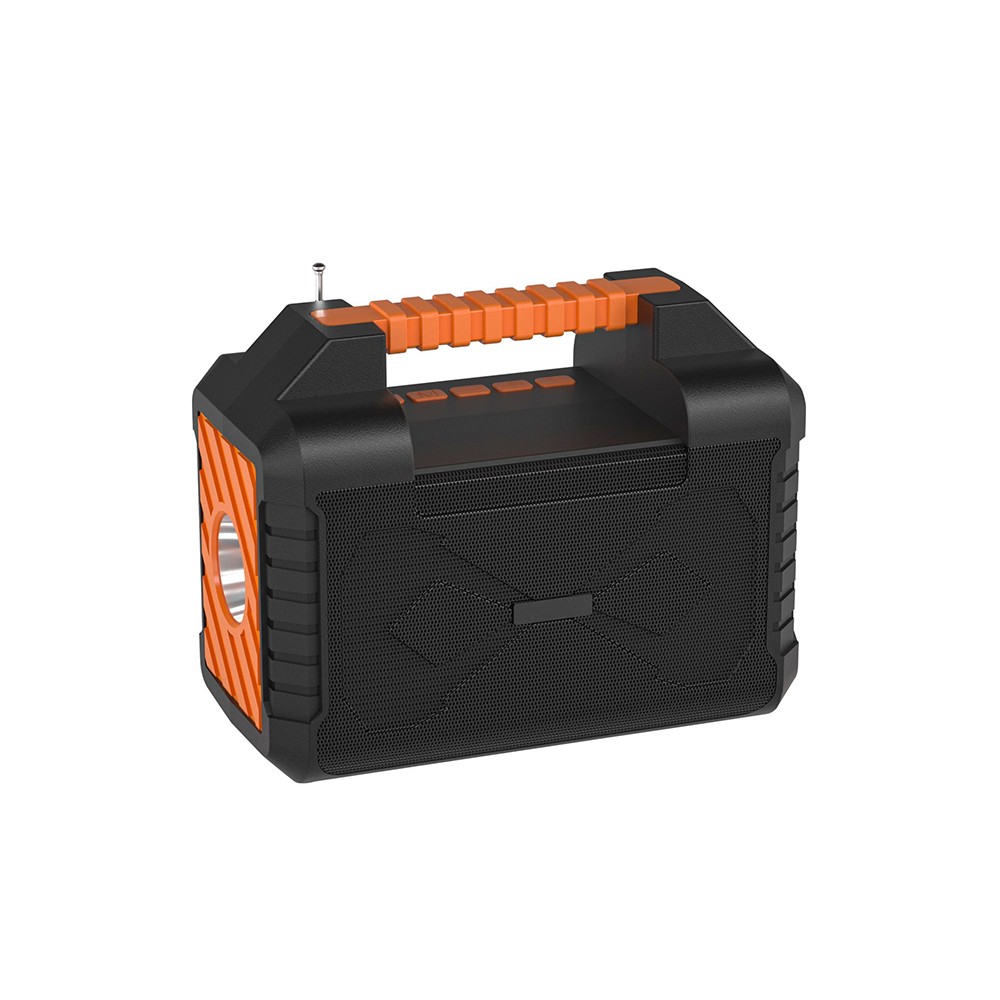New Popular power bank Bluetooth Speaker with torch light stereo solar energy