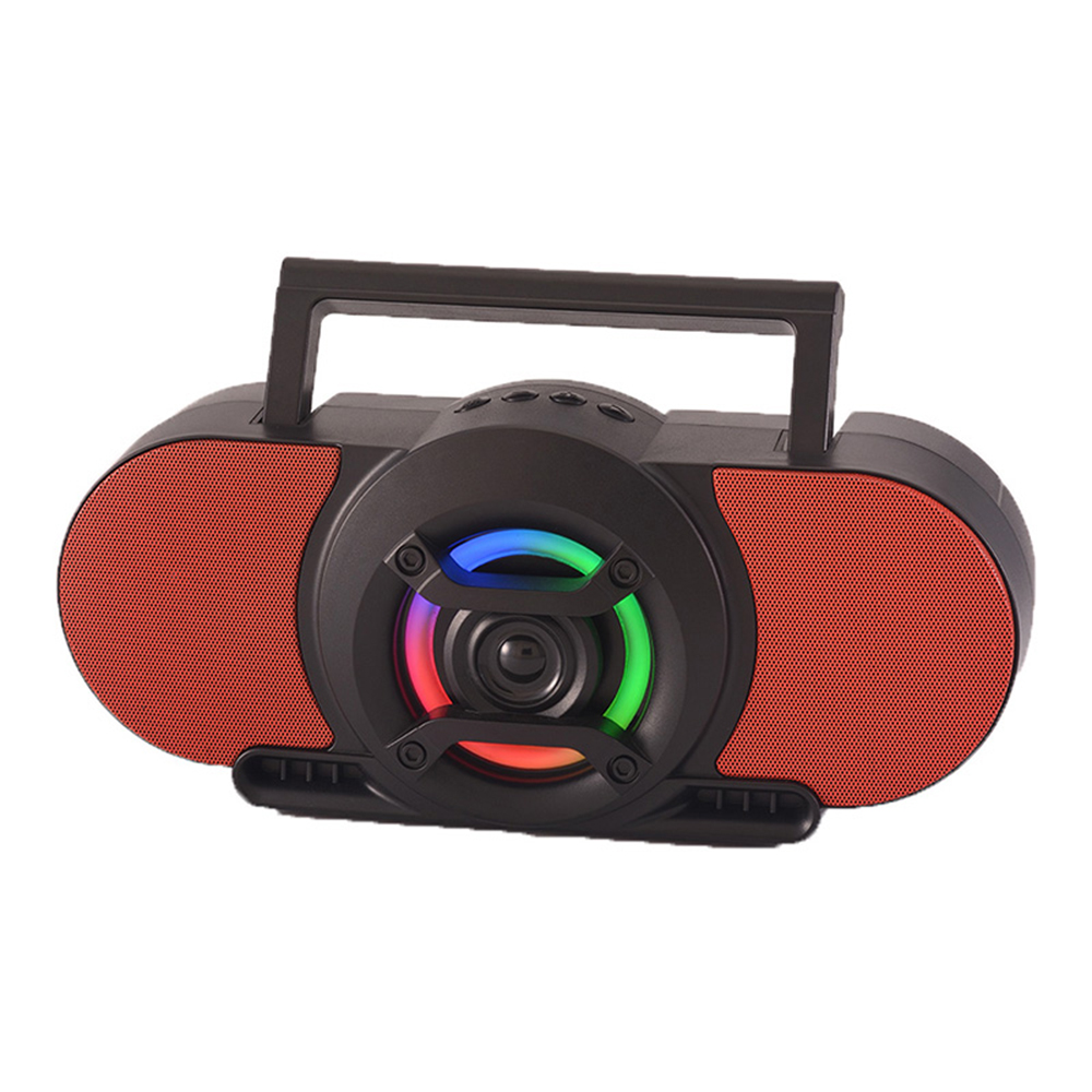 RGB Led Night Light FM Radio Portable Party Speaker Fm Radio Speaker with Usb