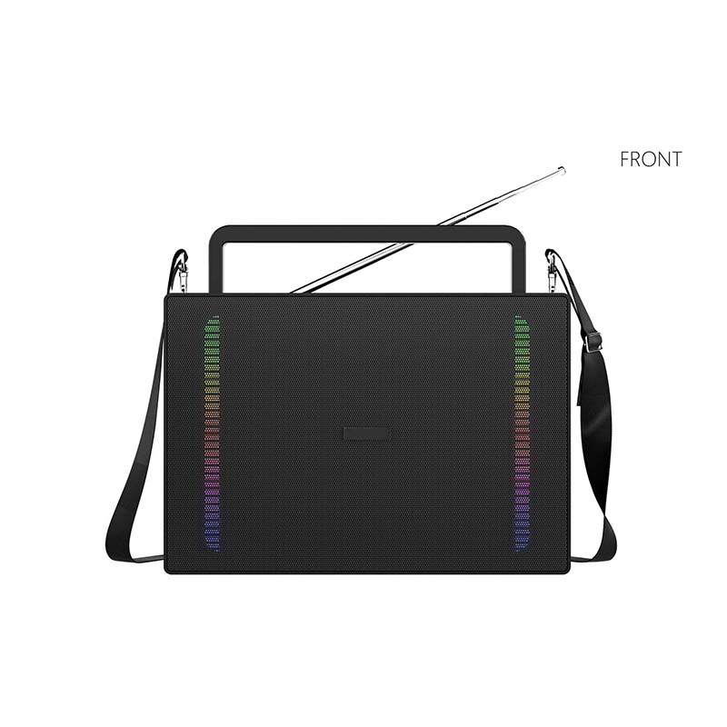Portable Speaker With 10w Stereo Sound,Party Speakers with Colorful Rgb Light