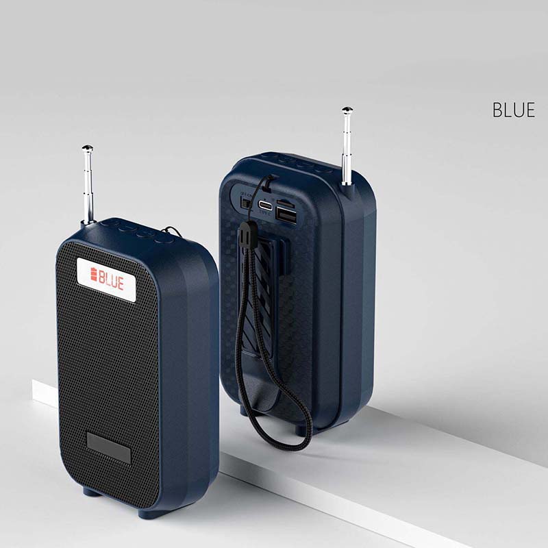 New version Bluetooth Led light display speaker portable audio player outdoor