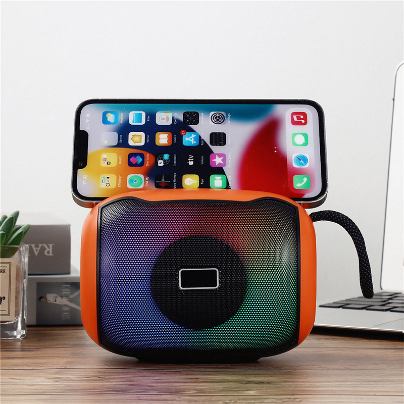 Bluetooth Speaker Rgb Desktop Speaker for Home Party Outdoor Camping Travel