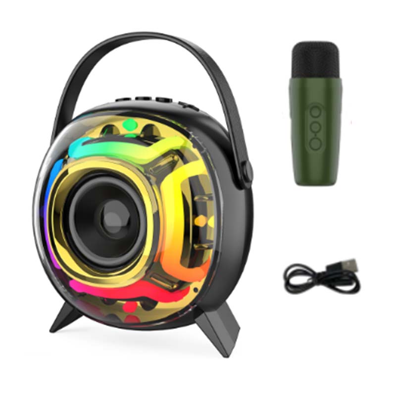 Portable Karaoke Player Speaker with Microphone for Indoor Outdoor activities