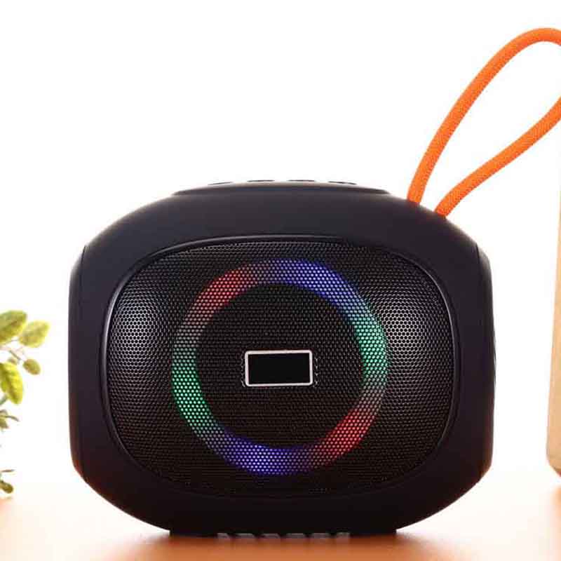 Best Sale mini portable wireless Speaker with colorful rgb lights stereo Speaker
