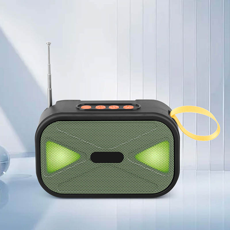 Factory Direct Solar Panel Bluetooth Speaker Fm Radio Portable Active Speakers