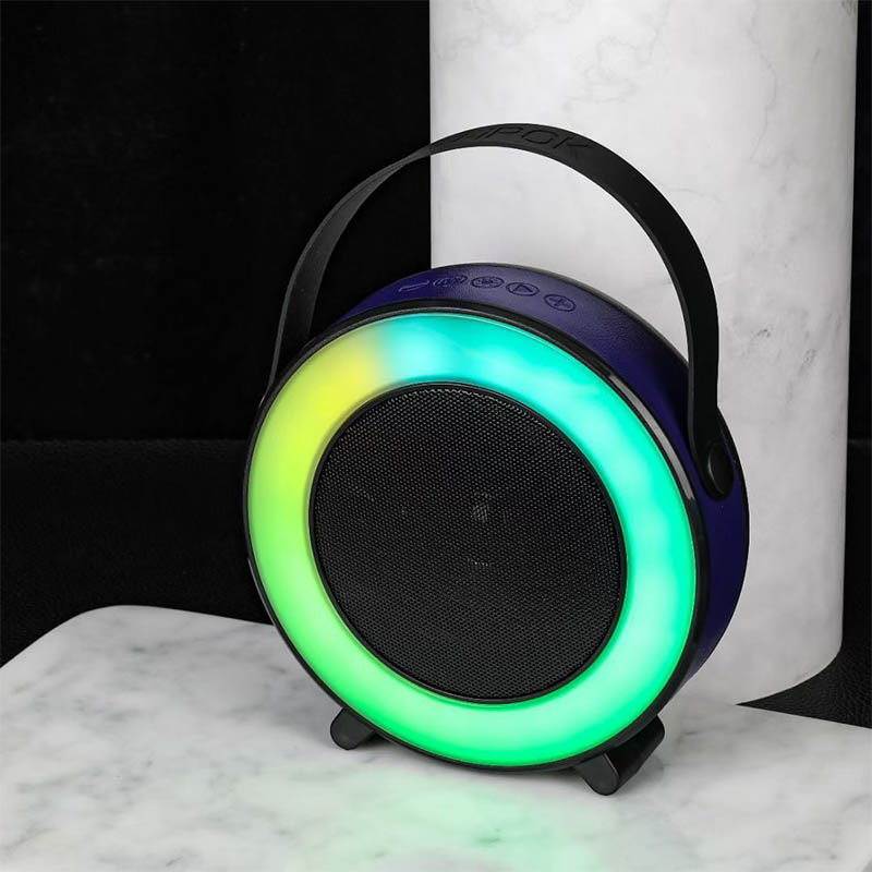 New Creative rechargeable outdoor Dj Speaker super bass Rgb light bt Speaker