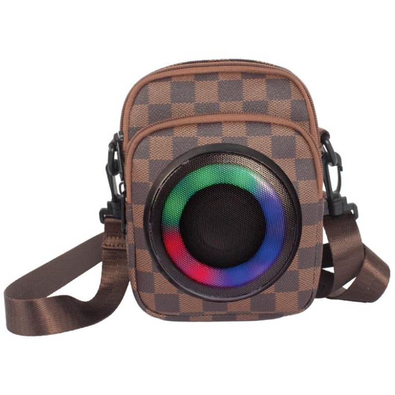 Multi-functional shoulder Bag Blue tooth Speaker with party RGB light for Home