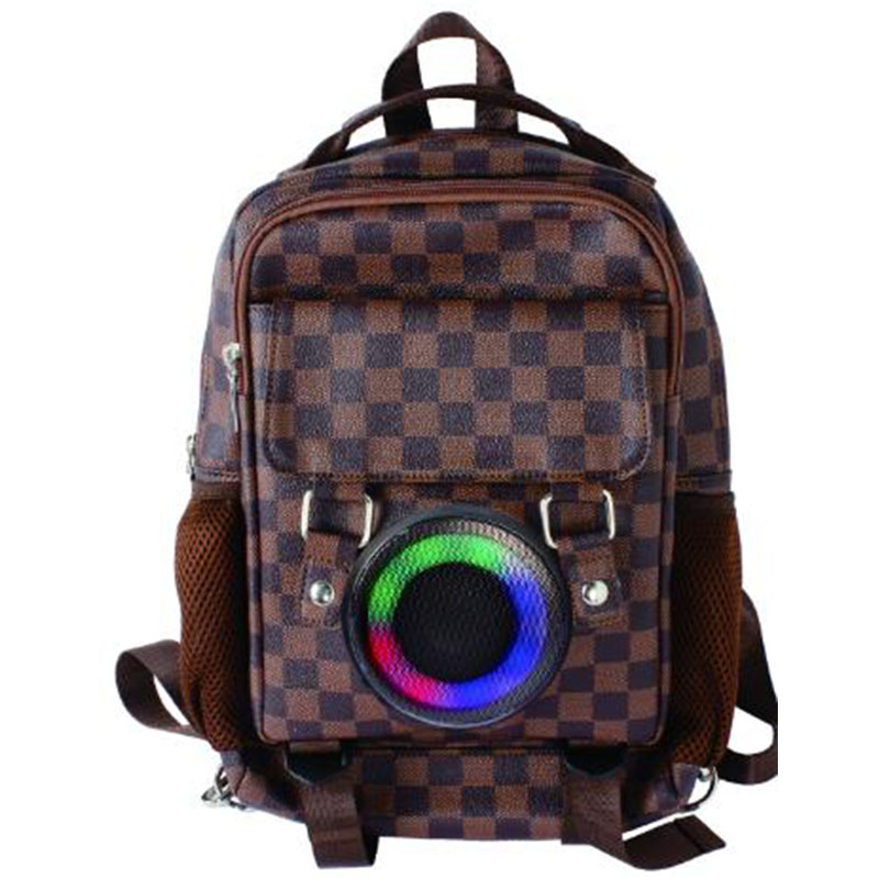 Outdoor Running Cycling Waist Bag RGB LED Lighting Bluetooth Speaker Sports