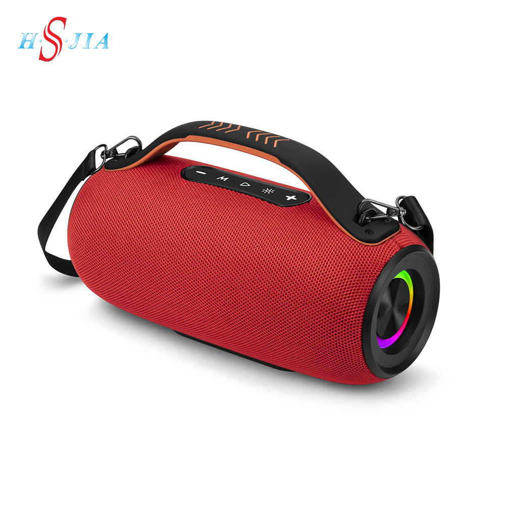 Fashioned Style Fabric Woofer Bt Speaker Super Bass Active Music Stereo Speaker