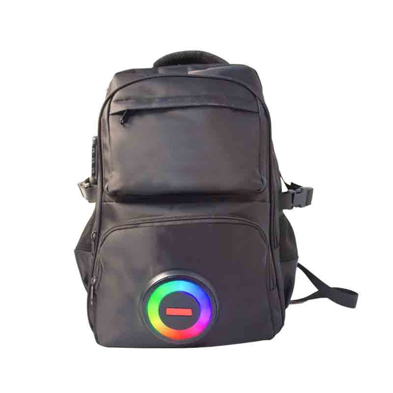 Rgb light Speaker Dual shoulder backpack wireless Speaker suitable for outdoor