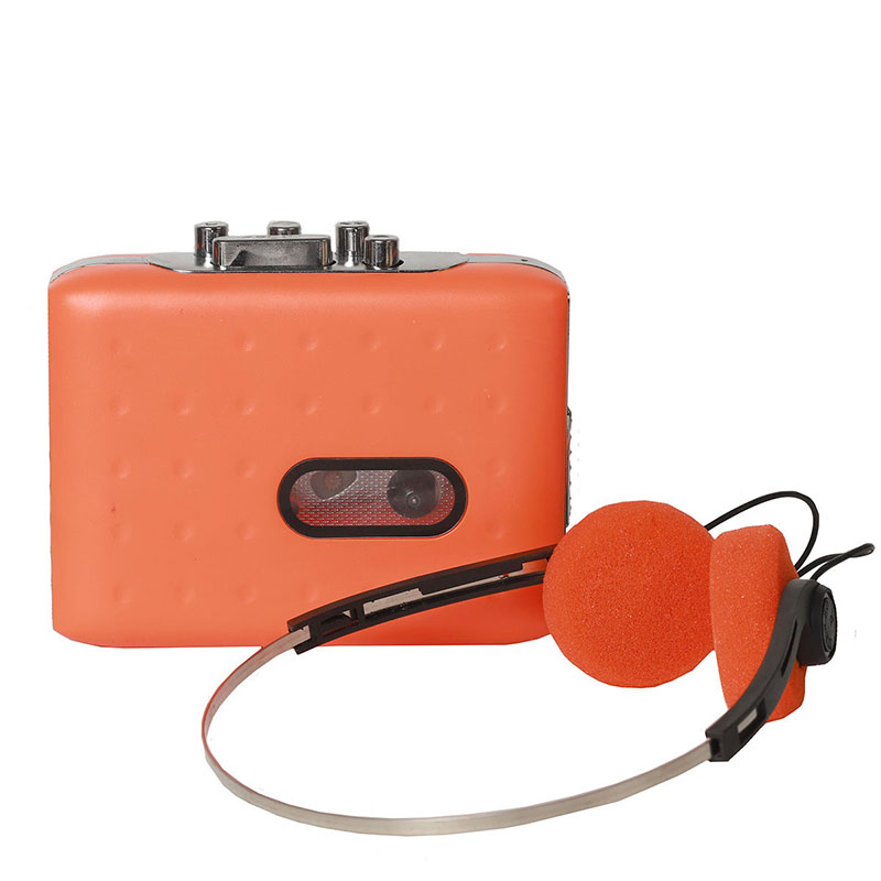 Classic Style cassette player tape recorder Walkman portable tape player capture
